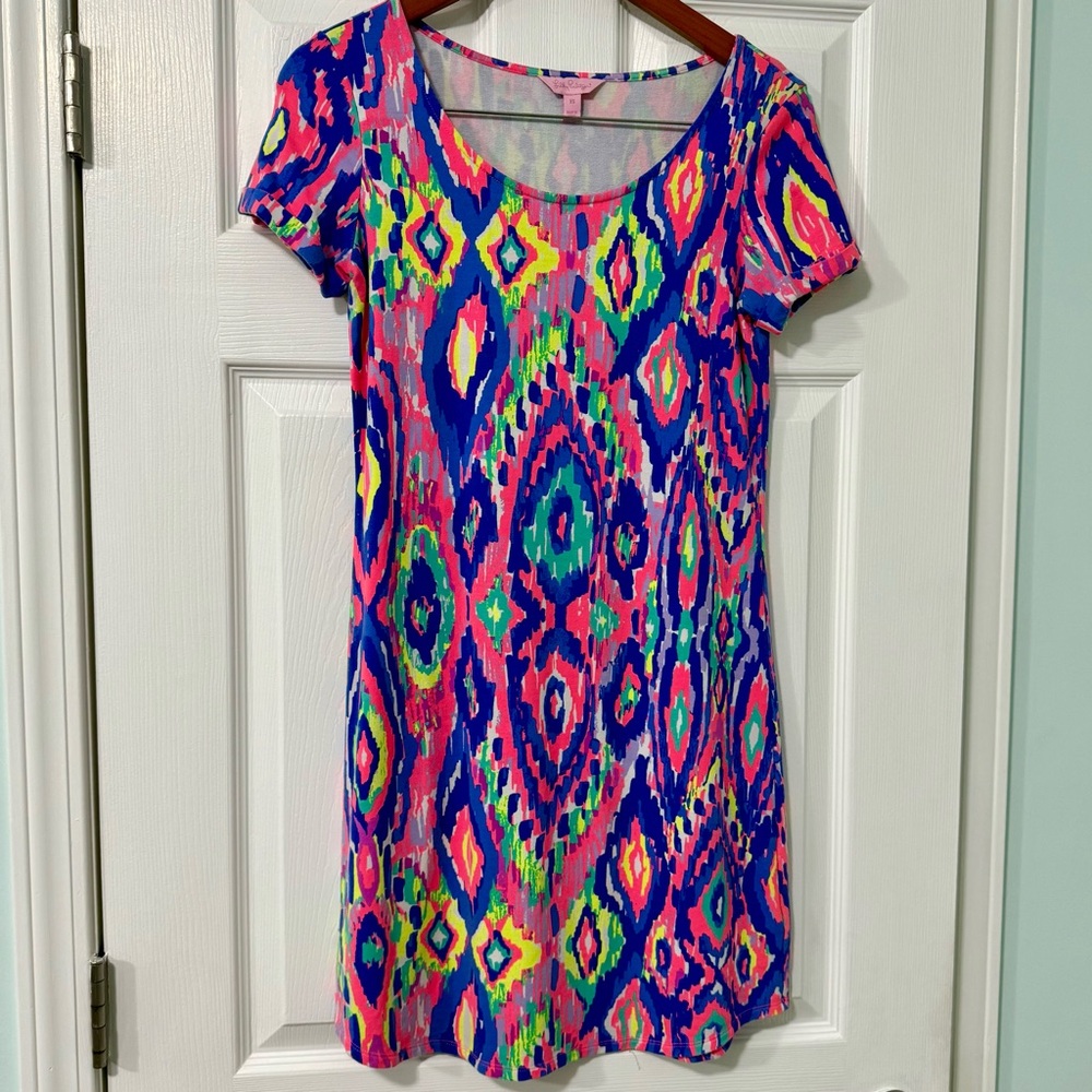 Lilly Pulitzer Tammy Dress in Multi Luminescent Print